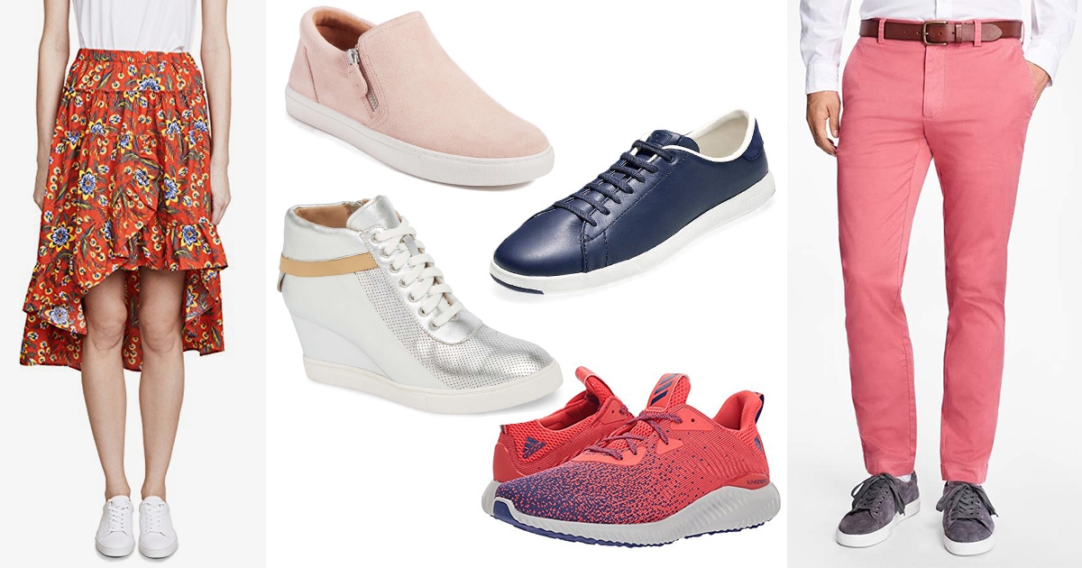 A Sneaker Moment: 5 Ways for Guys & Gals to Kick Off (and Kick Up!) Summer Style