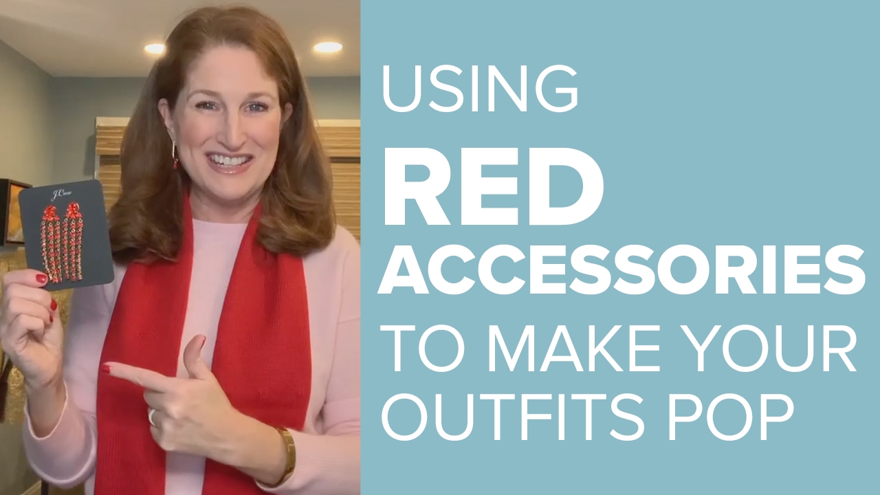 Using Red Accessories to Make Your Outfits Pop