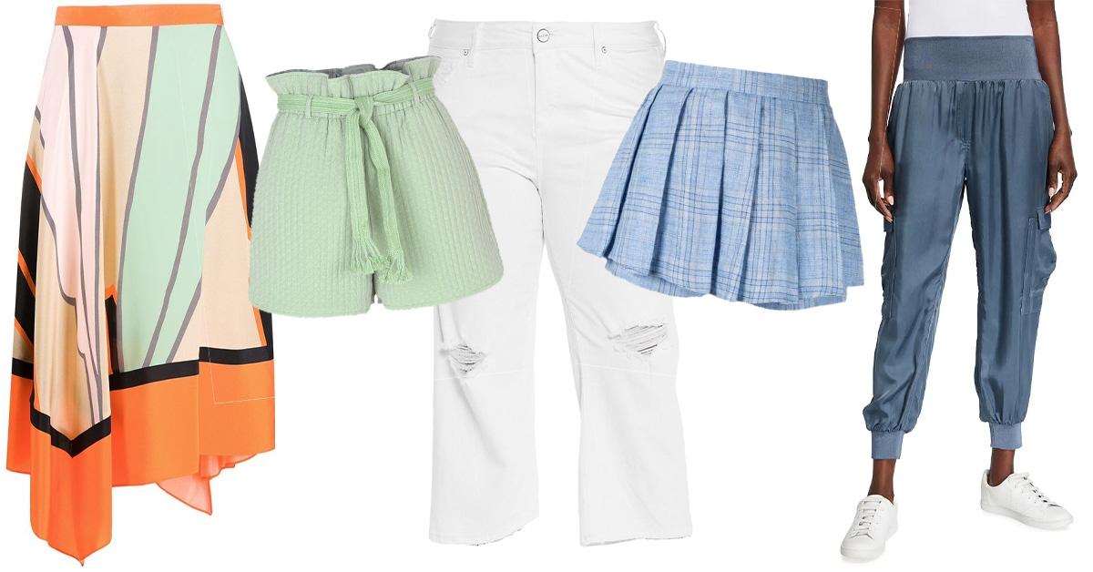 Bottoms Up! 5 Pant, Skirt and Short Trends to Embrace Now