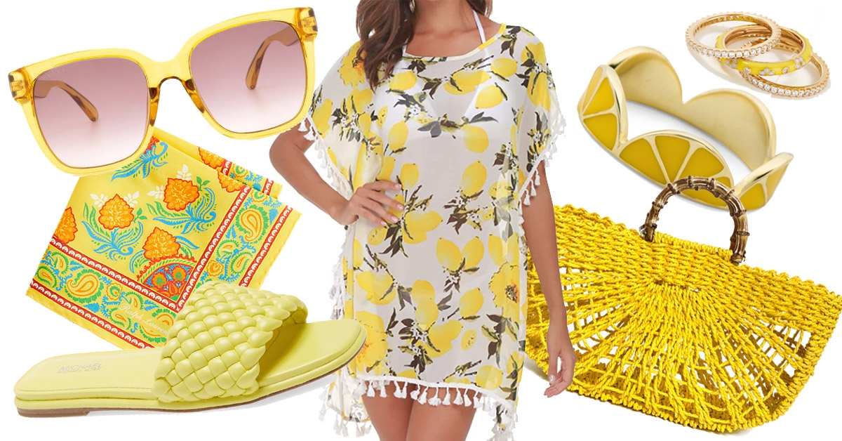 Walking On Sunshine: 5 Ways to Wear Yellow Summer Accessories Well