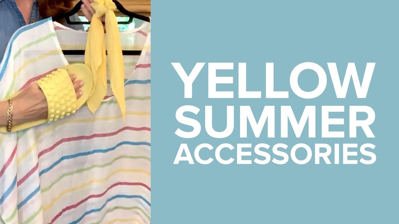 Yellow Summer Accessories