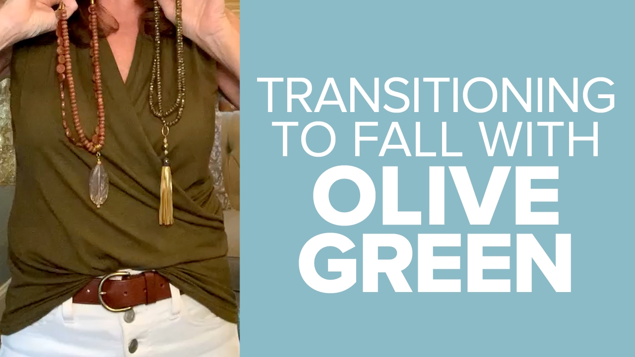 Transitioning Your Wardrobe to Fall with Olive Green