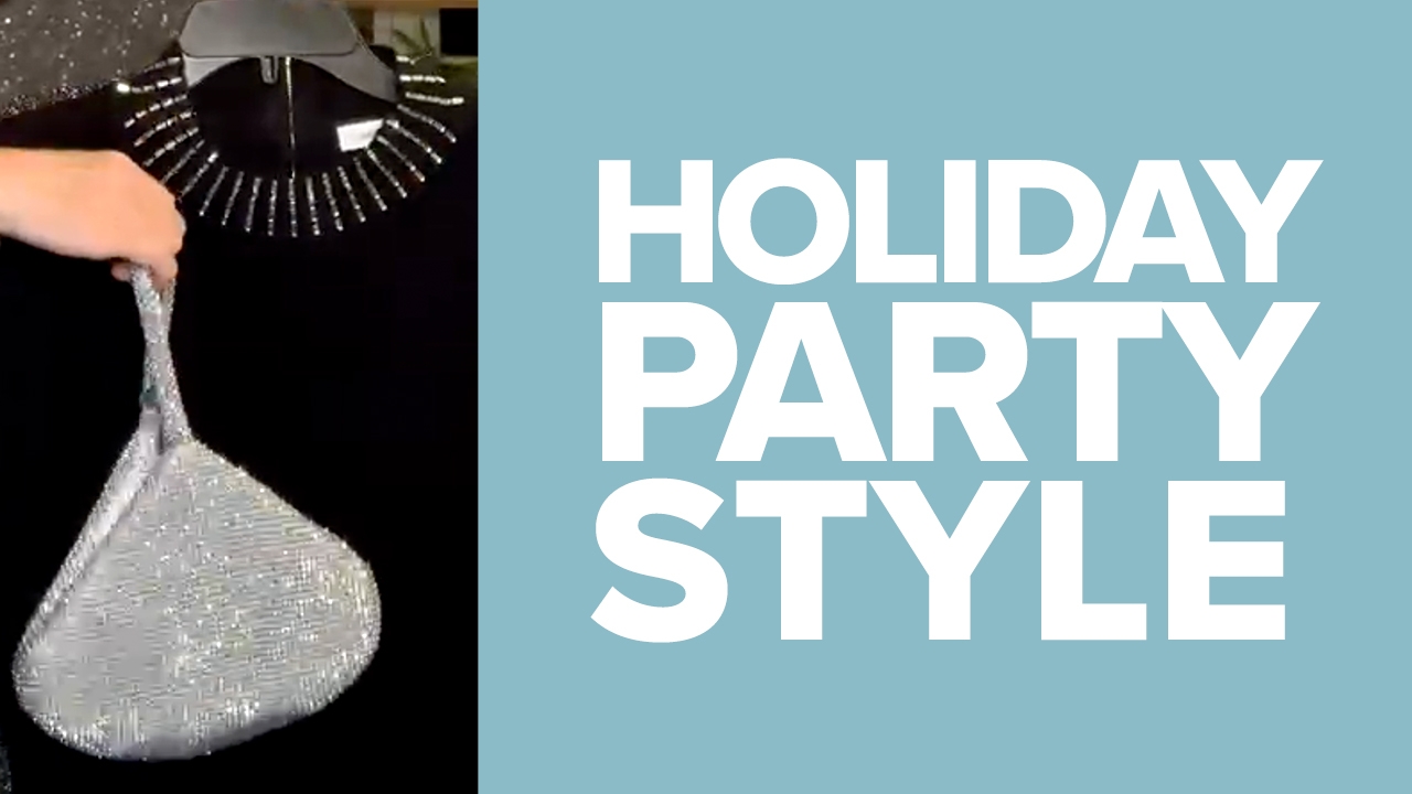 Add Some Glam to Your Holiday Party Style