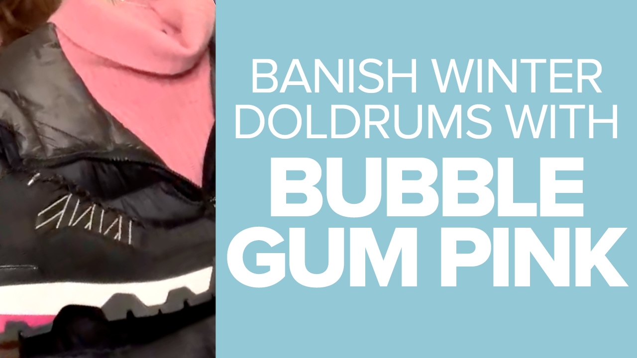 Banish the Winter Doldrums with Bubble Gum Pink